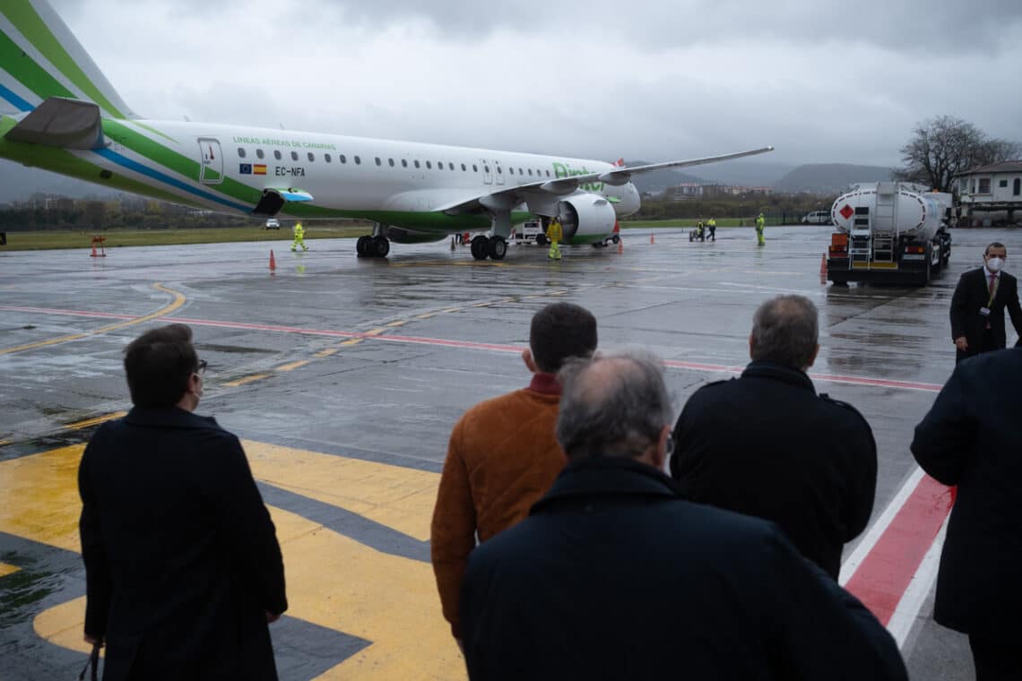 El Aeropuerto De Hondarribia Contabiliz Menos Operaciones Y Pasajeros