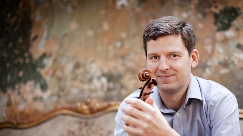El violinista James Ehnes, uno de los grandes. Foto: OSE