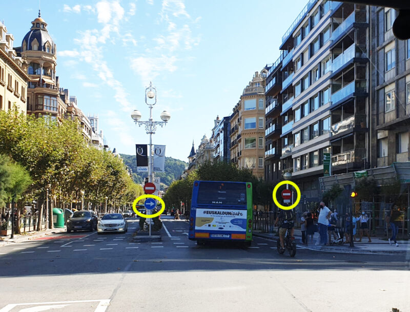 El RACVN agradece al Ayuntamiento la señalización en la Avenida de la