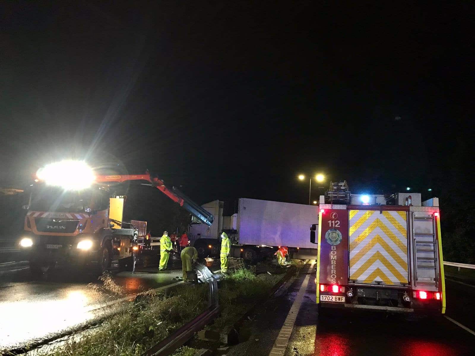 Tijera - Mañana con accidentes en las carreteras gipuzkoanas