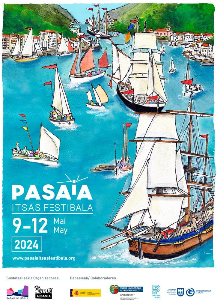 A3 CARTEL ALBAOLA FINAL 1 724x1024 2 - Un Pasai Itsas Festibala marcado por la solidaridad