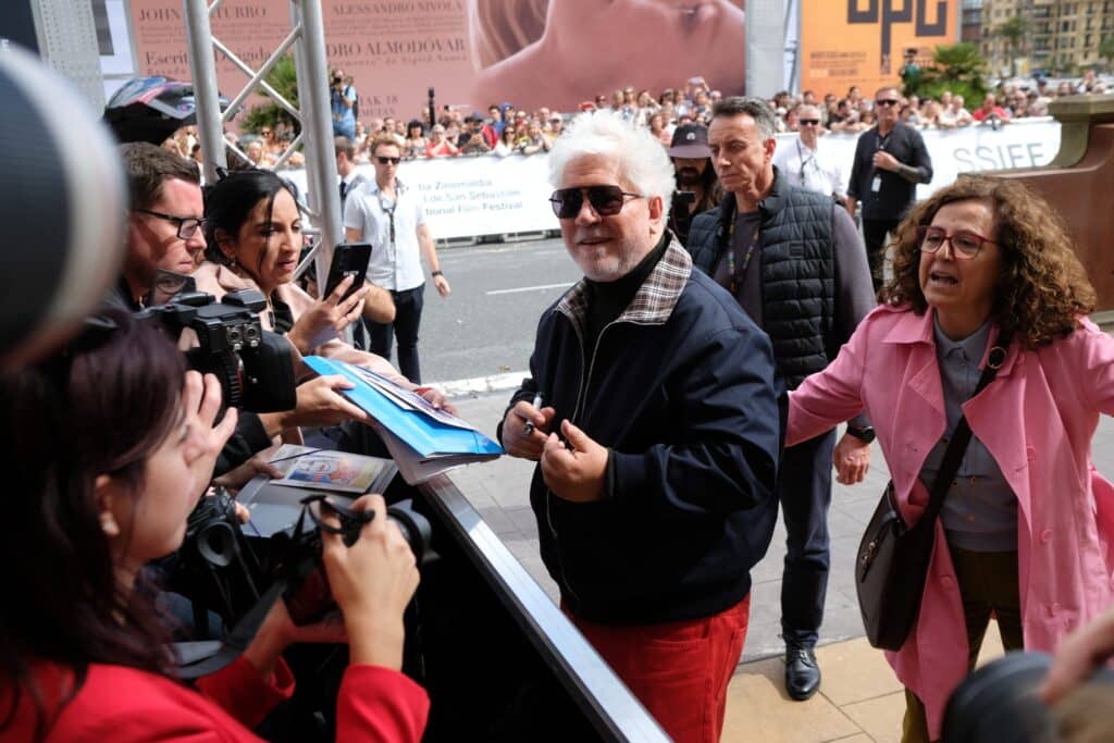 WhatsApp Image 2024 09 25 at 14.32.32 1 1024x683 - (Fotos) Pedro Almodóvar, listo para recibir su Premio Donostia