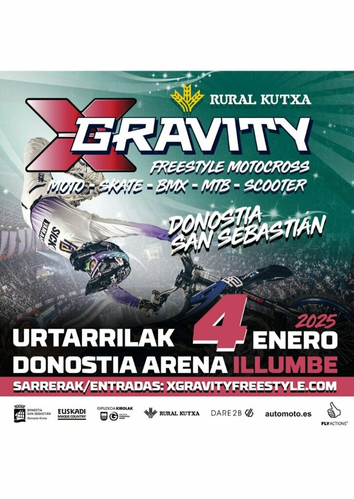 gravity 727x1024 - Cita en Illunbe este 4 de enero con el emocionante X Gravity Freestyle