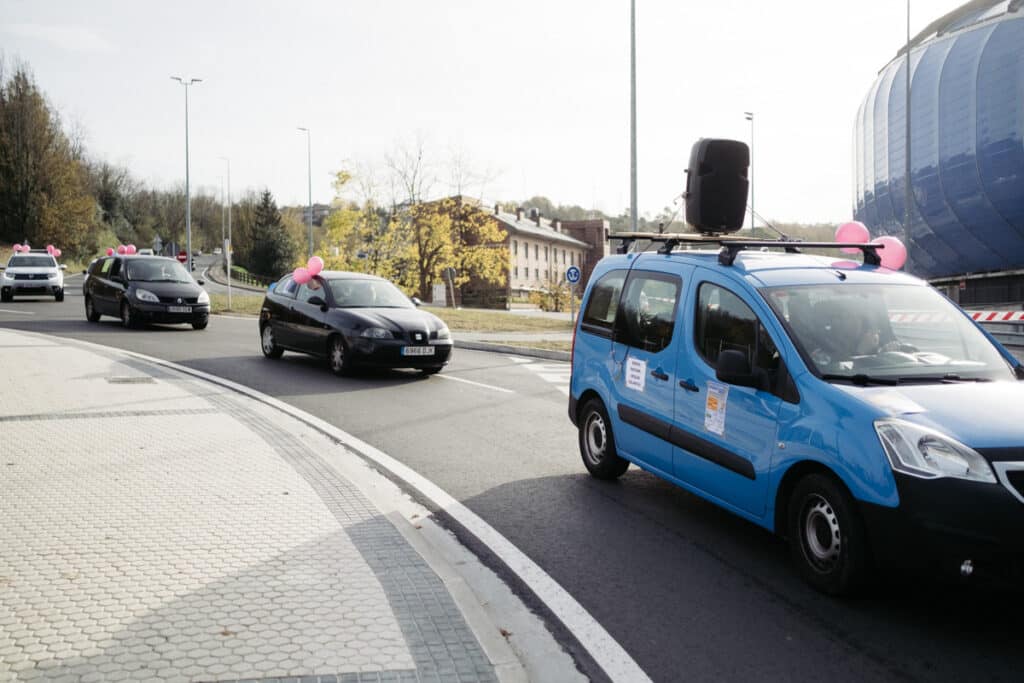 XE4S3104 1024x683 - Caravana en Donostia contra la Zona de Bajas Emisiones