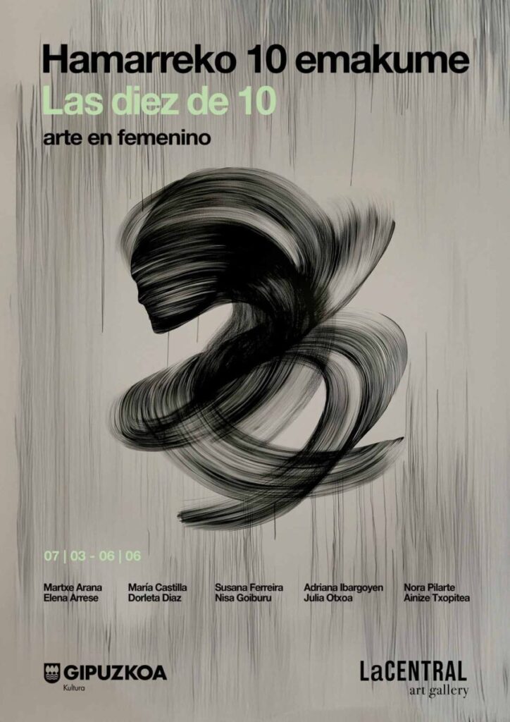 Portada hamarreko 10 emakume 724x1024 - ‘Arte en femenino’ en la Galería La Central para reivindicar el espacio de las mujeres artistas