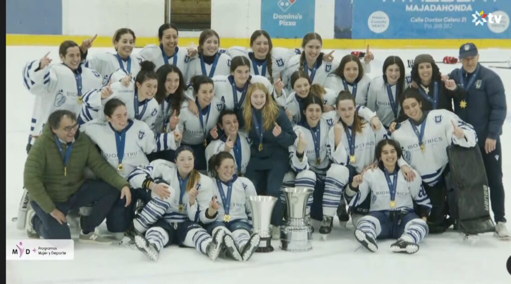 hockeyhielo El Txuri Urdin gana la Liga Iberdrola de hockey hielo